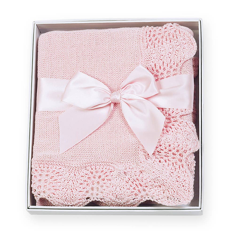 Vintage Blanket - Pink - Einstein's Attic
