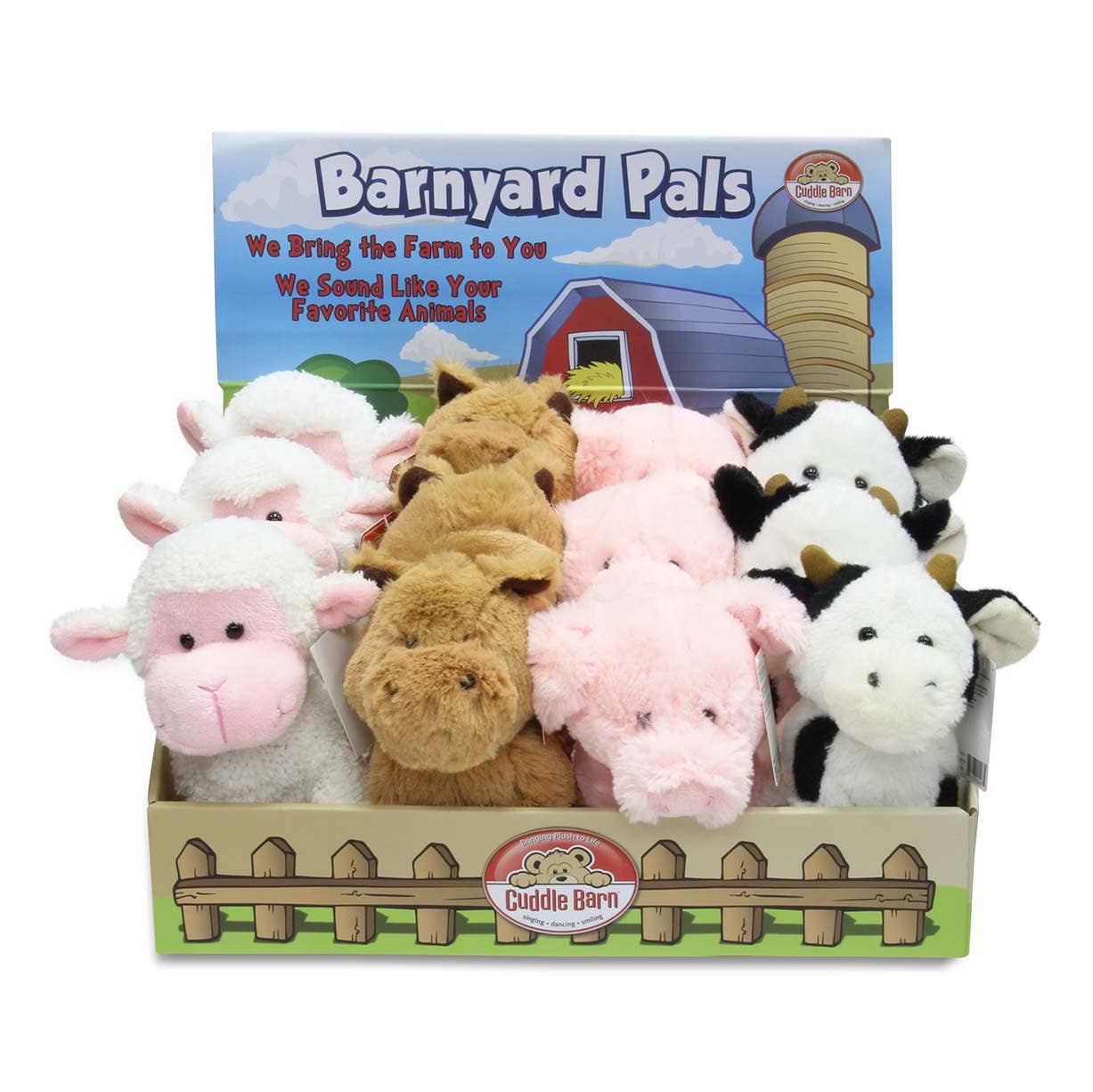 Barnyard Pals (Soft Small Barn Animals Kids Plush Toy) - Einstein's Attic