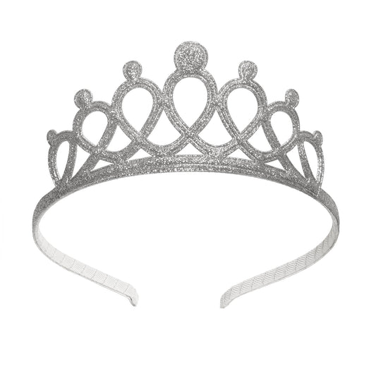 Tiara Headband- Silver - Einstein's Attic
