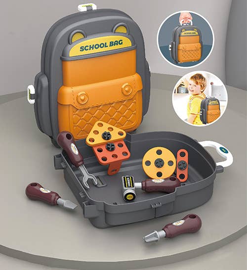 Mini Backpack Tool Play Set