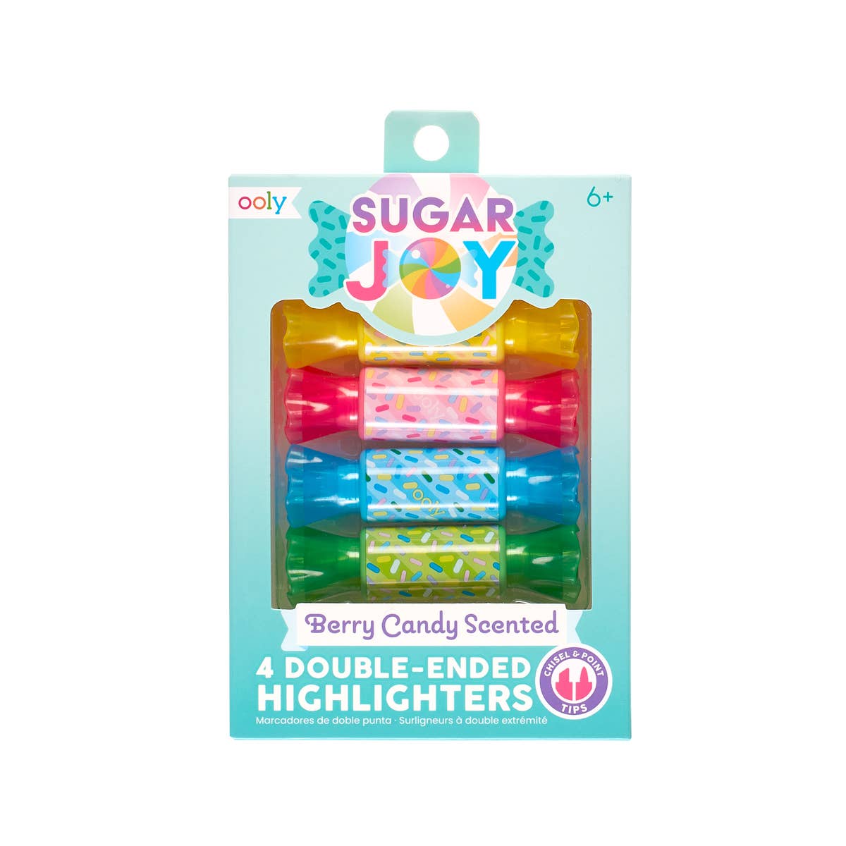 Sugar Joy Scented Double-Ended Highlighters (Set of 4) - Einstein's Attic