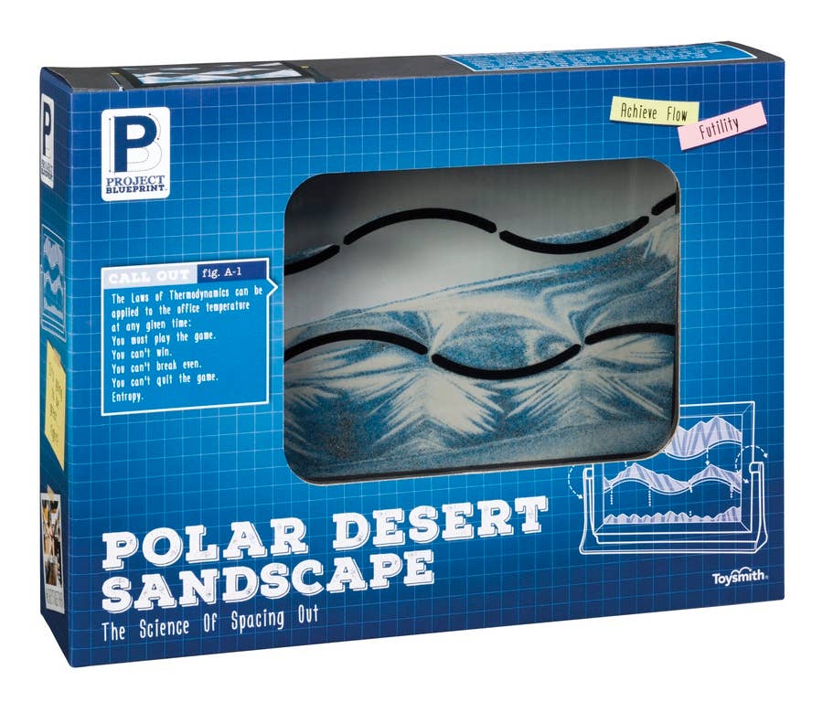 Polar Desert Sandscape - The Science of Spacing Out - Einstein's Attic