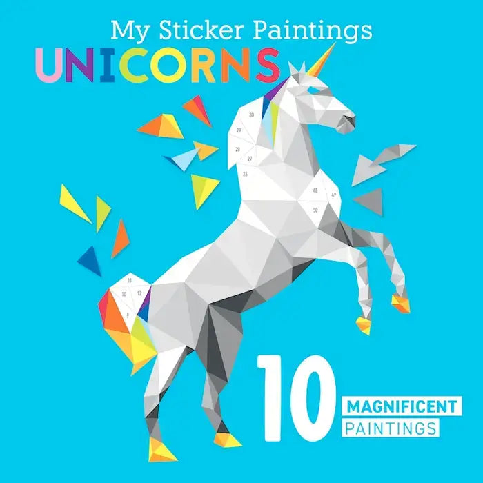 Activity Book - My Sticker Paintings: Unicorns