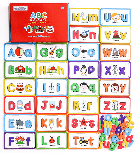 Flashcards & ABC Magnetic Letters