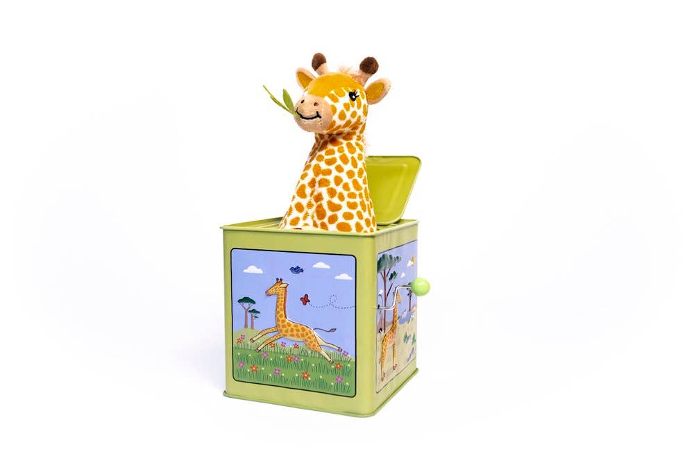 Giraffe Jack-in-the-Box - Einstein's Attic