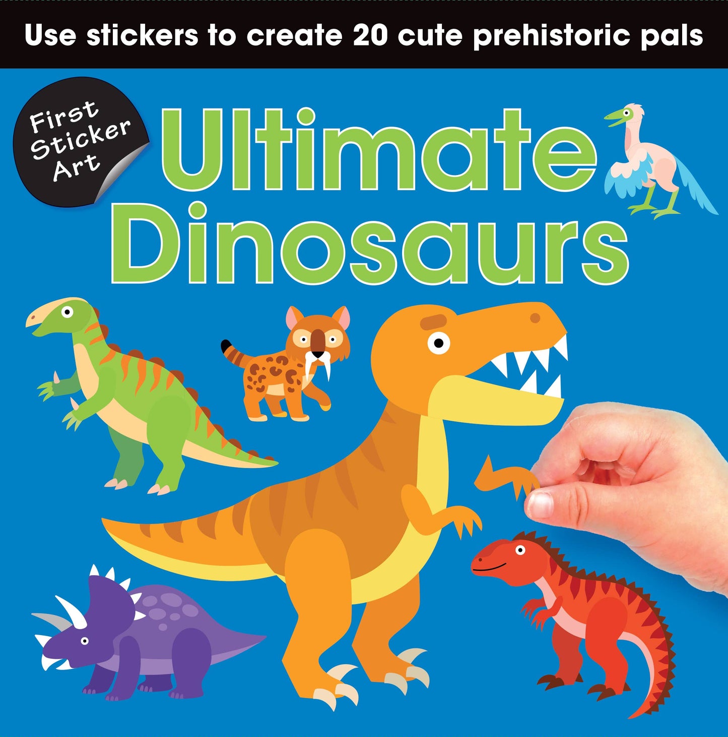 First Sticker Art: Ultimate Dinosaurs (TP)