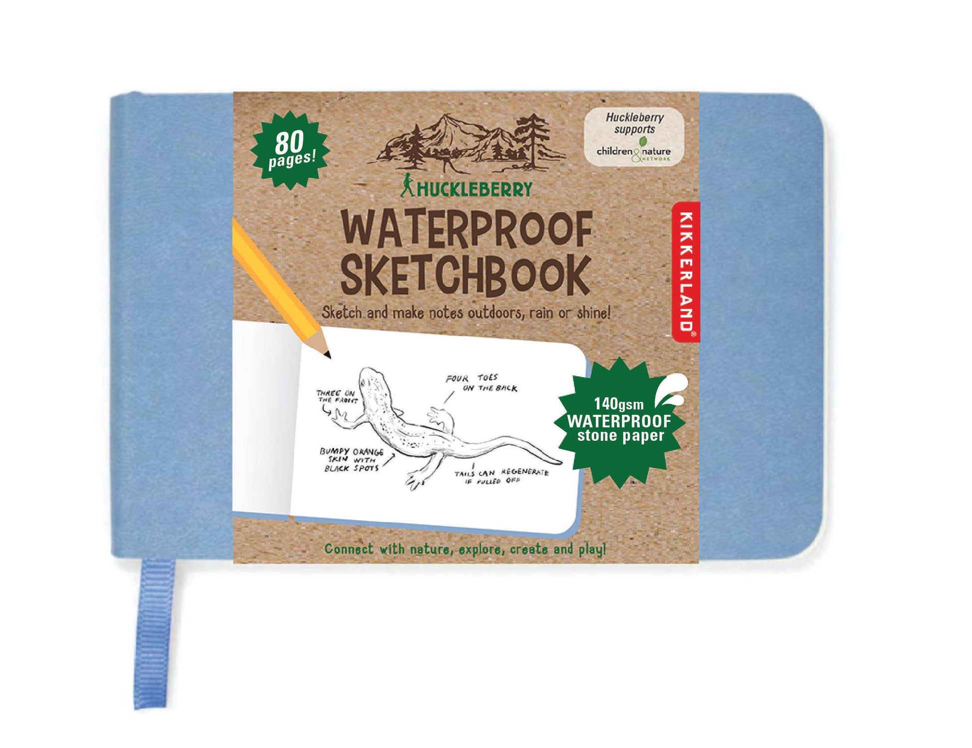 Huckleberry Waterproof Sketchbook - Einstein's Attic