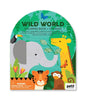 Coloring Book With Stickers: Wild World