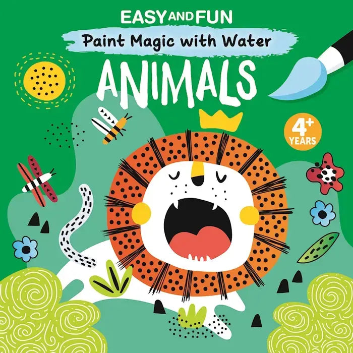 Painting Book - Paint Magic with Water: Animals