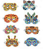 Jungle Animal Mosaic Masks Craft - Einstein's Attic