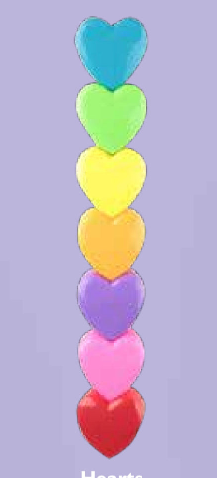Hearts Stackable Markers - Einstein's Attic