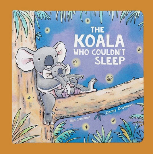 The Koala Who Couldn't Sleep Book, Jellycat Library