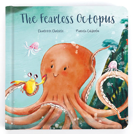The Fearless Octopus Book, Jellycat Library