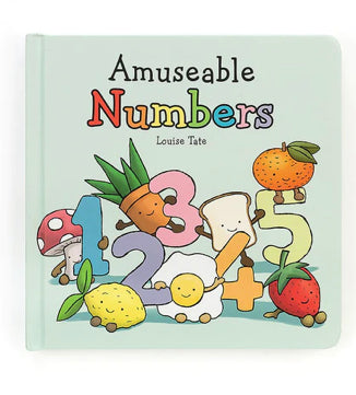 Amuseable Numbers Book, Jellycat Library