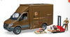 Bruder  UPS w/driver and accessories - Einstein's Attic