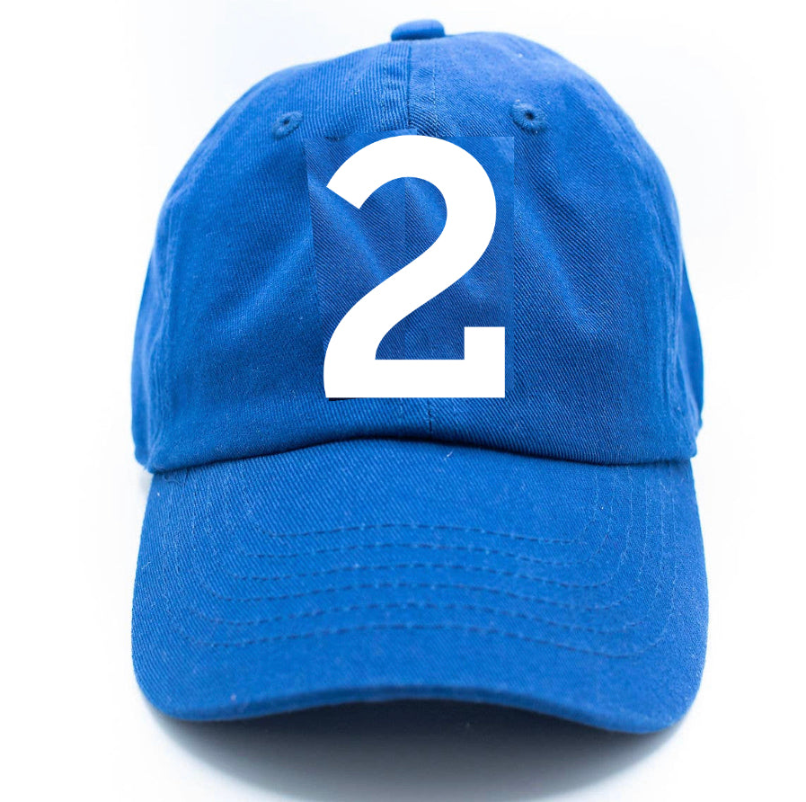 2 Number Baseball Hat - Einstein's Attic