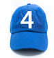 4 Number Baseball Hat - Einstein's Attic