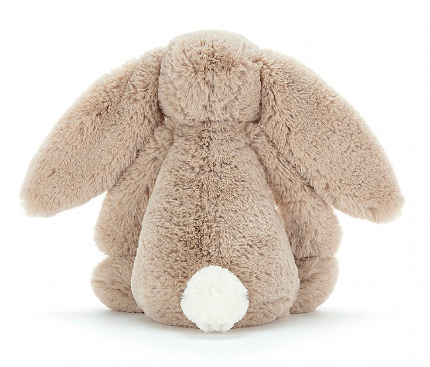 Bashful Beige Bunny Plush Toy