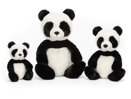 Bashful Panda Plush Toy