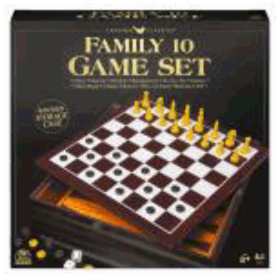 Game Family 10 Classic Games Set - Einstein's Attic