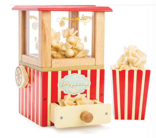 Popcorn Machine - Wooden - Einstein's Attic