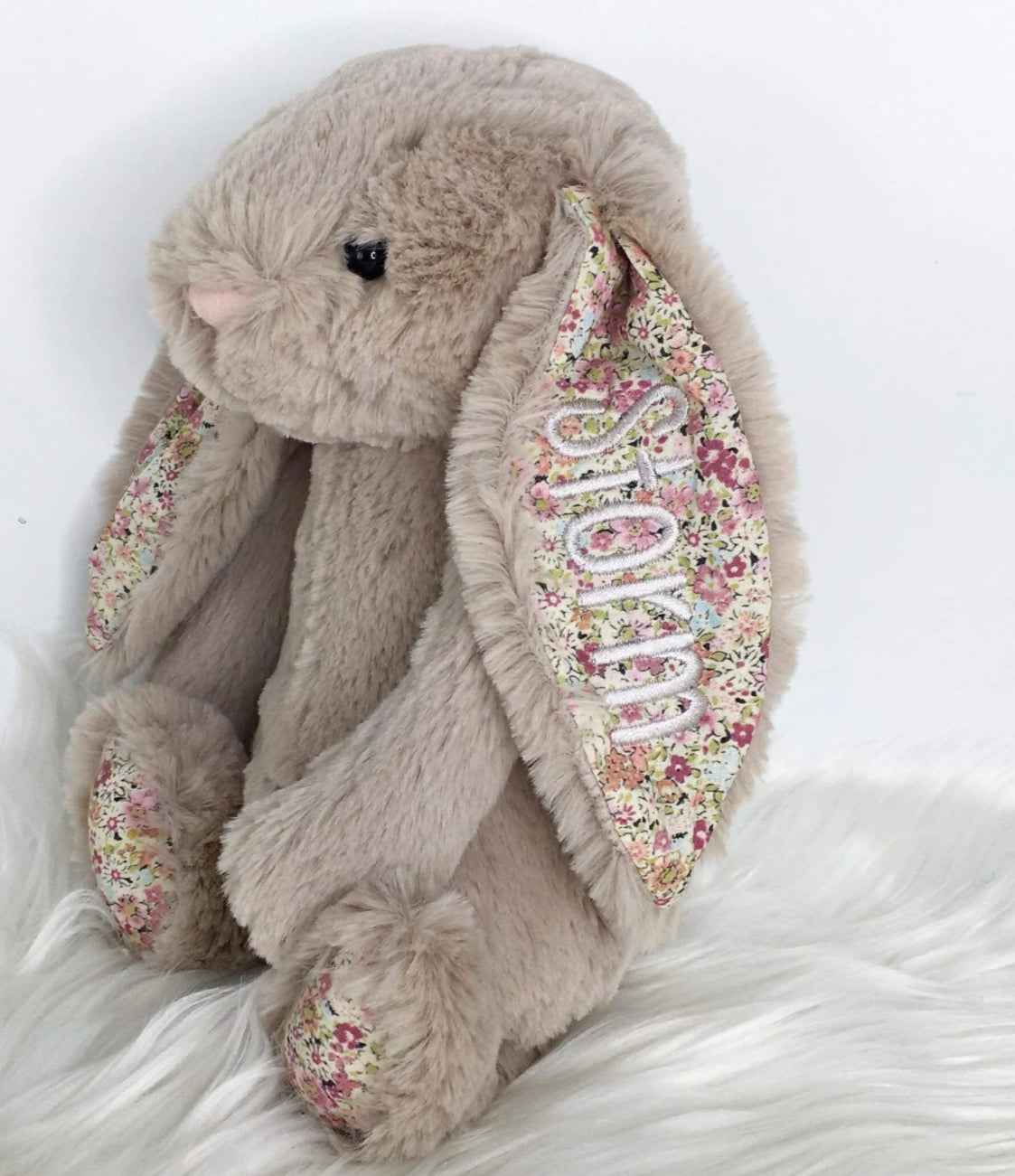 Blossom Bea Beige Bunny Plush Toy