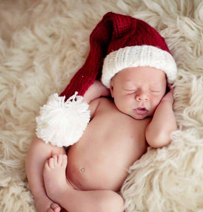 Old St. Nicholas Santa | Hand Knit Kids & Baby Hat - Einstein's Attic