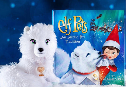 Elf on the Shelf Elf Pets: An Arctic Fox Tradition Book and Plush Set - Einstein's Attic