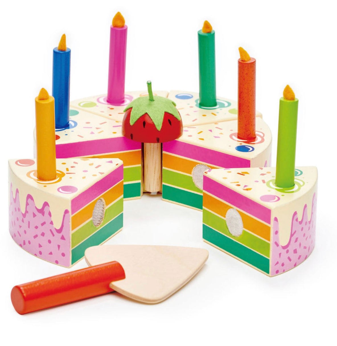 Rainbow Birthday Cake - Einstein's Attic
