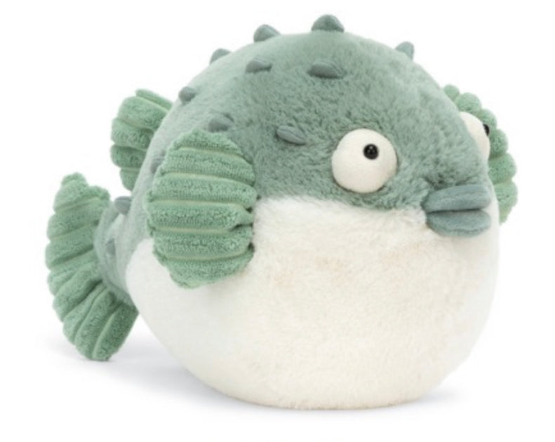 Pacey Puffer Fish Plush Toy