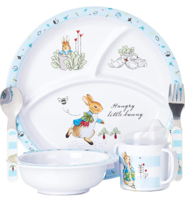 Beatrix Potter - 5 pc Melamine Set