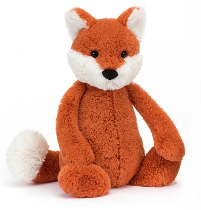 Bashful Fox Cub Plush Toy