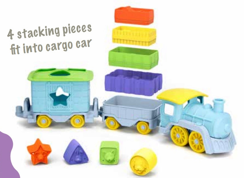 Green Toys Stack & Sort Train Set - Einstein's Attic