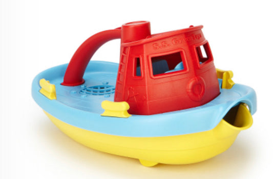 Green Toys Tug Boat - Red - Einstein's Attic