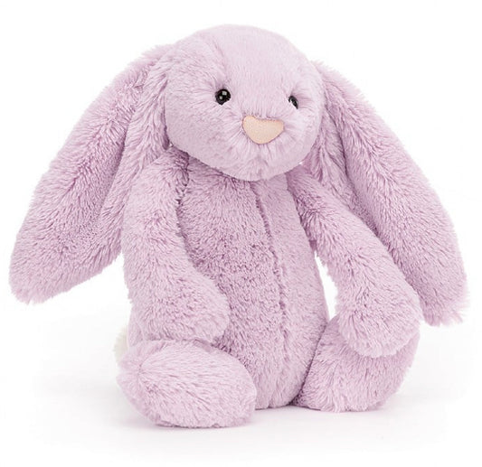 Bashful Lilac Bunny Plush Toy