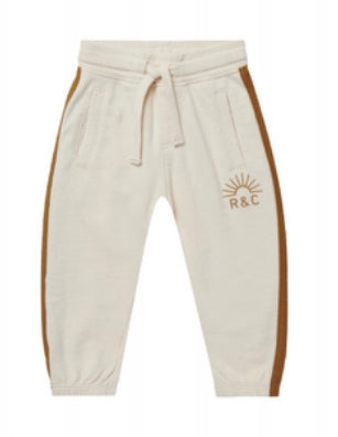 Rylee + Cru JOGGER SWEATPANT || NATURAL - Einstein's Attic