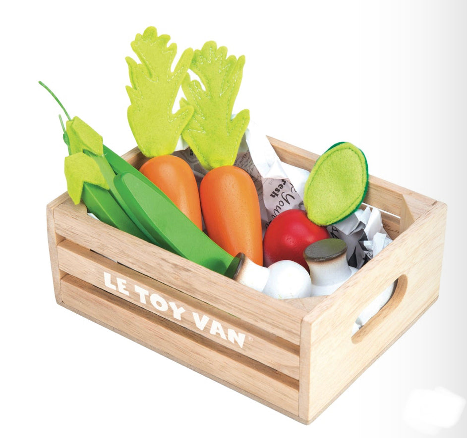 Play Food Vegetables '5 a Day' Crate - Einstein's Attic