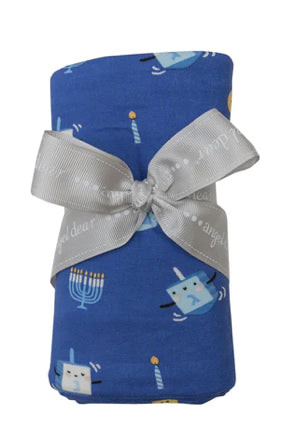 Dreidel Swaddle & Bib