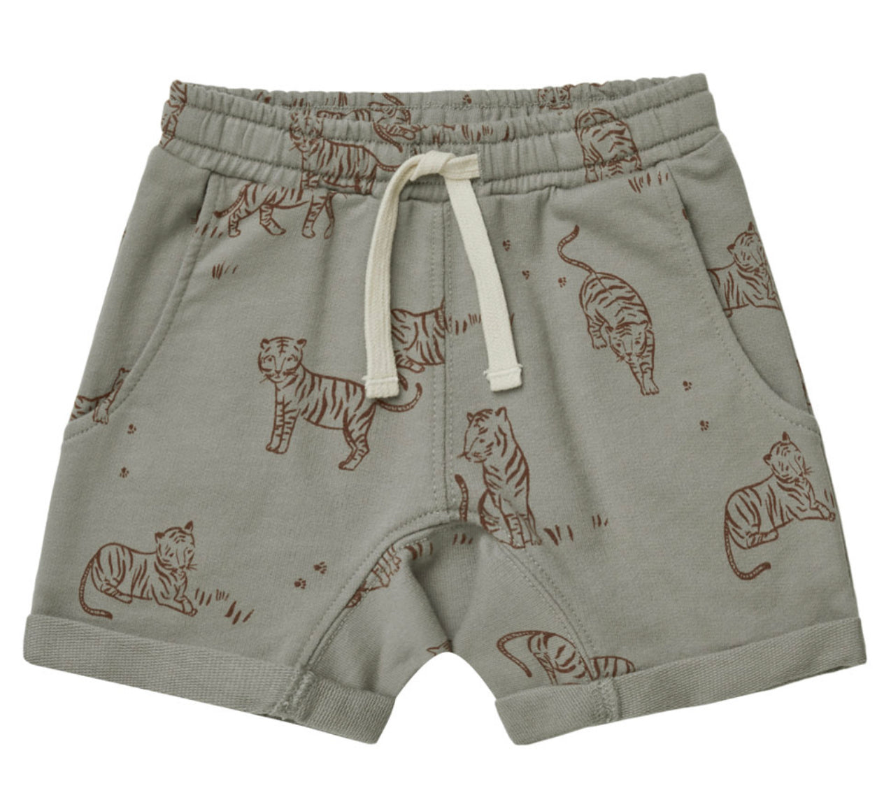Rylee +Cru RELAXED SHORTS || TIGERS
