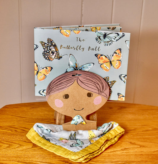 Butterfly Ball Lovey and Book - Einstein's Attic