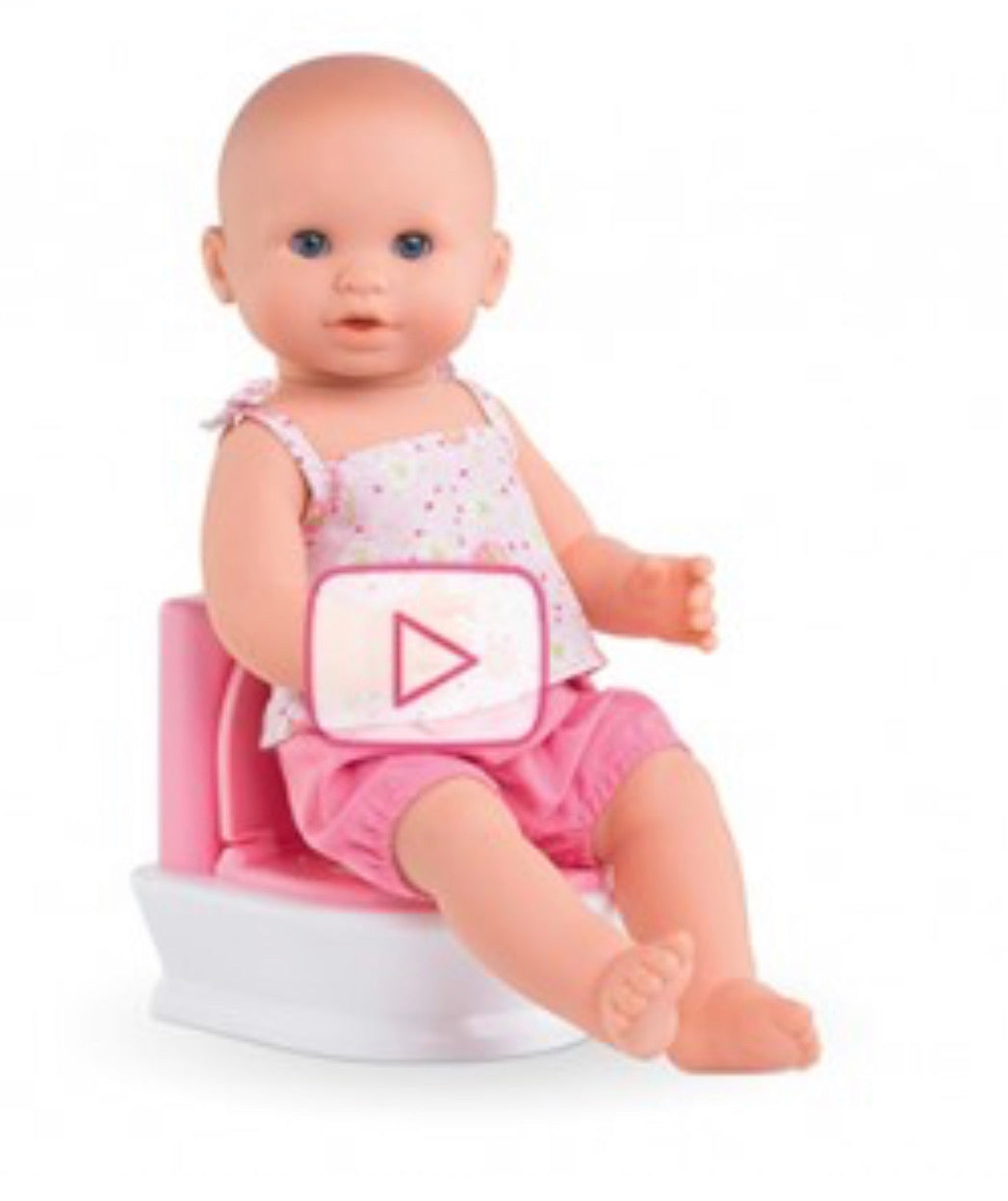 Corolle-Interactive toilet for 12"/14" baby doll - Einstein's Attic