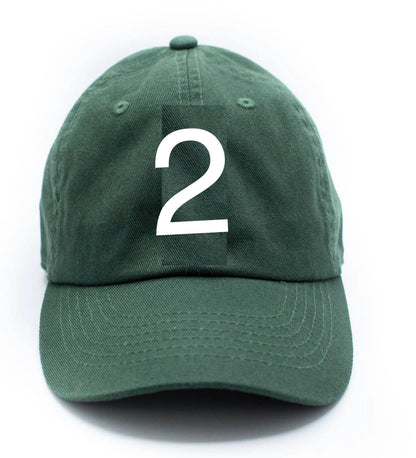 2 Number Baseball Hat - Einstein's Attic