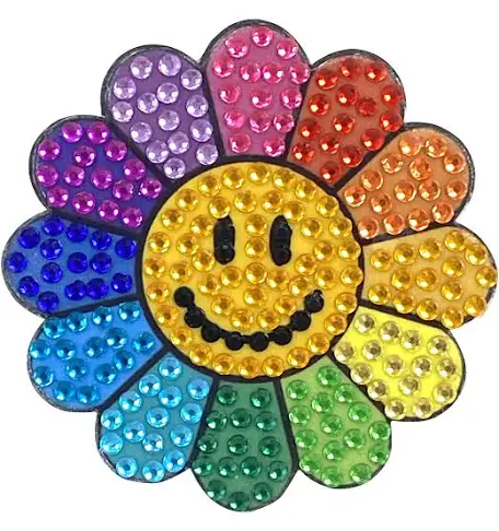StickerBeans Rainbow Daisy