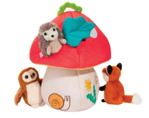 Mushroom-Play Set with Finger Puppets