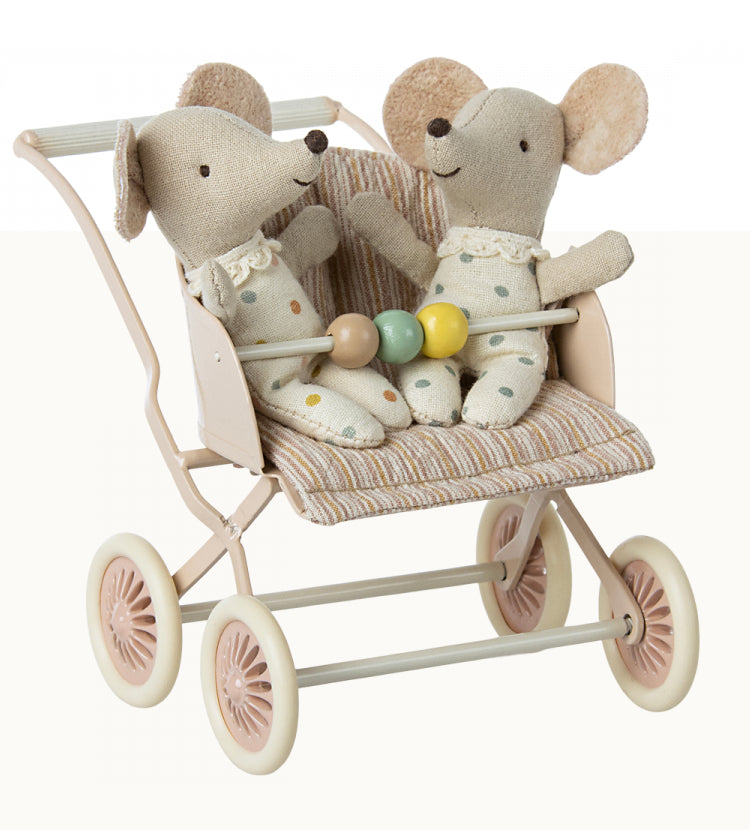Stroller, Baby mice - Rose or Mint