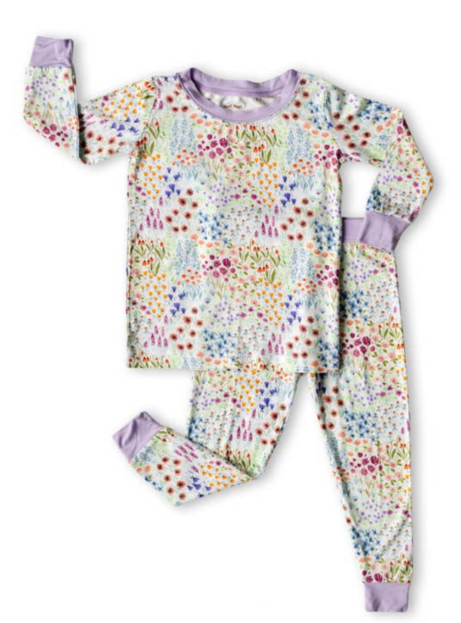 LITTLE SLEEPIES  Bamboo Viscose two-piece Pajama Sets - Einstein's Attic