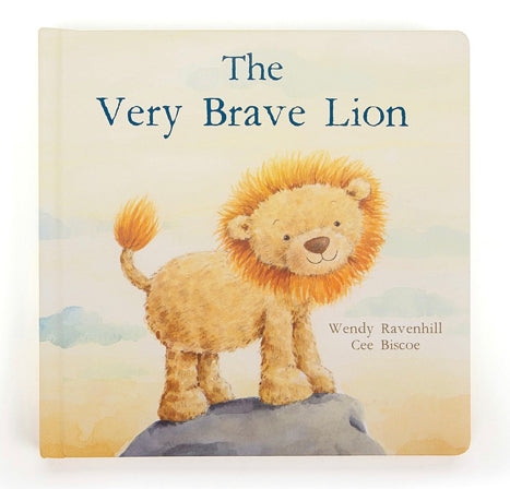 The Very Brave Lion Book, Jellycat Library