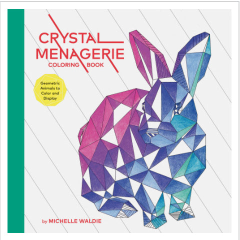 Crystal Menagerie Coloring Book - Einstein's Attic