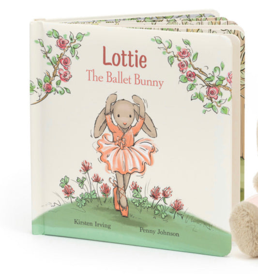 Lottie THE Ballet Bunny Book, Jellycat Library