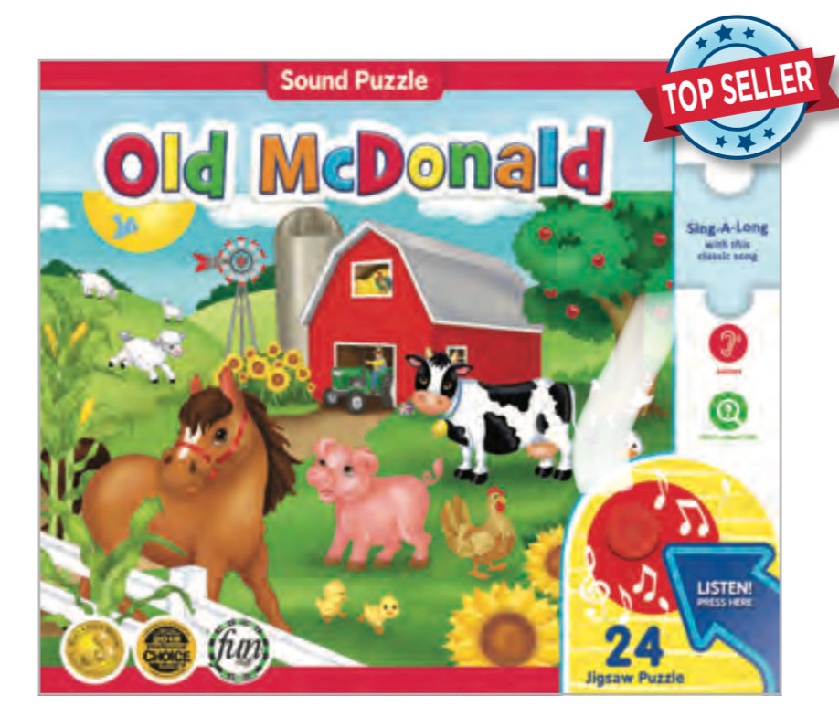 SING-ALONG SOUND PUZZLES 24 PC - Einstein's Attic